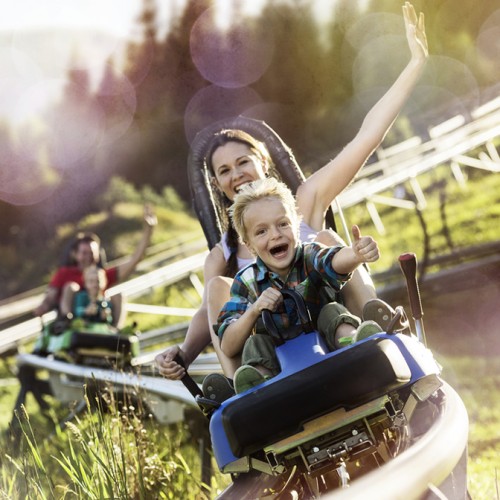 Sommerrodelbahn Lucky Flitzer - das ganze Jahr über in Betrieb!