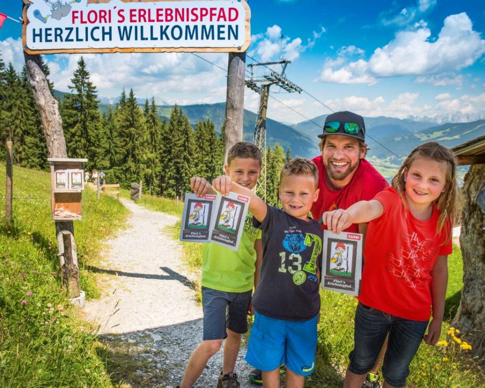 Flori's Erlebnispfad © Flachau Tourismus, Markus Berger, zooom productions GmbH