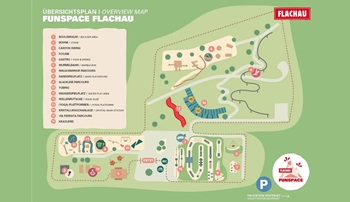 Übersichtskarte FunSpace Flachau