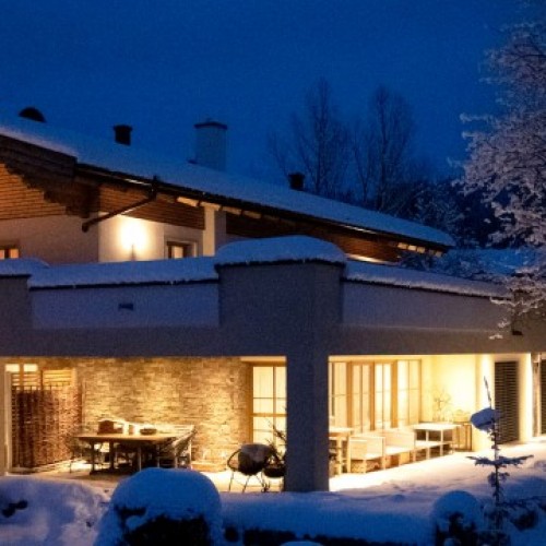 Blaue Stunde in Flachau