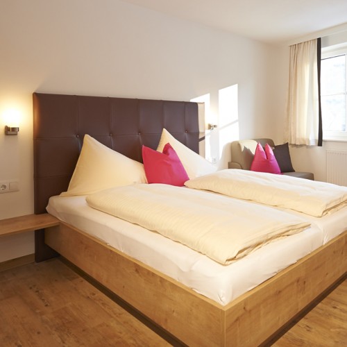 Schlafzimmer im Appartement Flachau