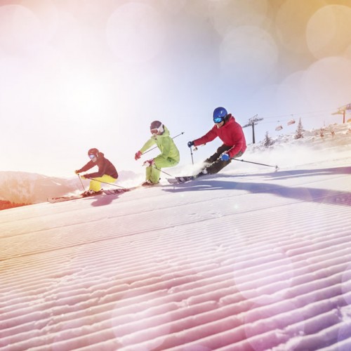 Skifahren Flachau